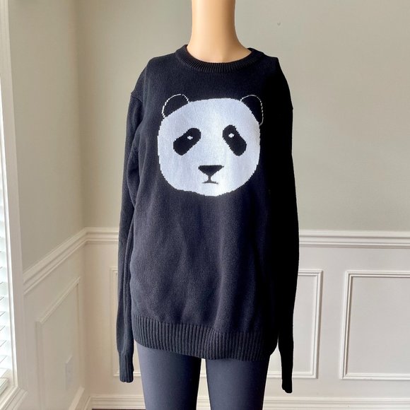 Panda Face Sweater - Picture 6 of 9